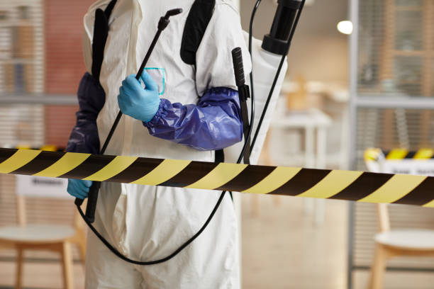 Professional Biohazard technician working in Francitas, TX